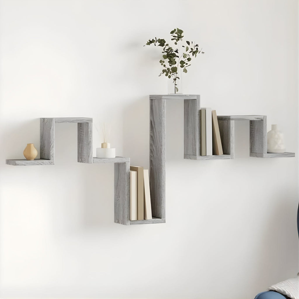 Étagère murale en bois d'ingénierie