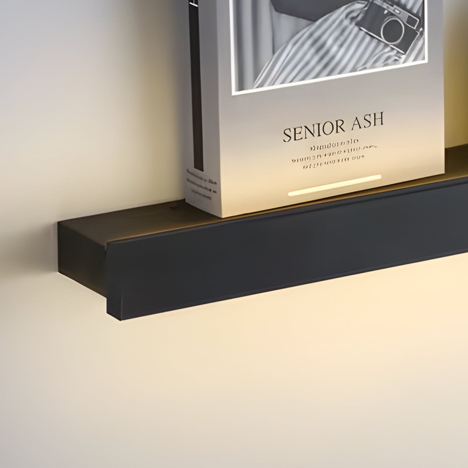 Étagère murale en métal LED