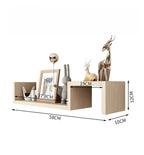 Étagère murale esthétique 2 pièces