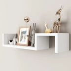 Étagère murale esthétique 2 pièces