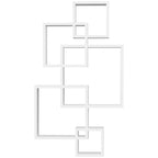 Étagère murale géométrique