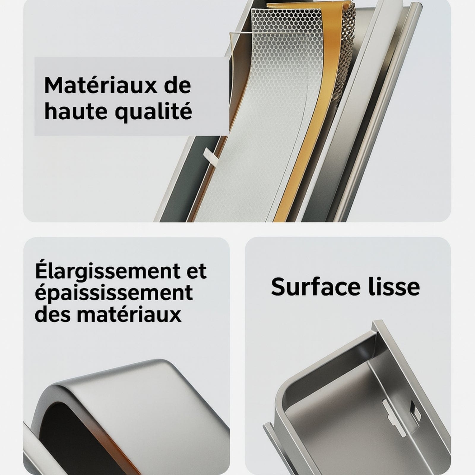 Étagère murale inox cuisine