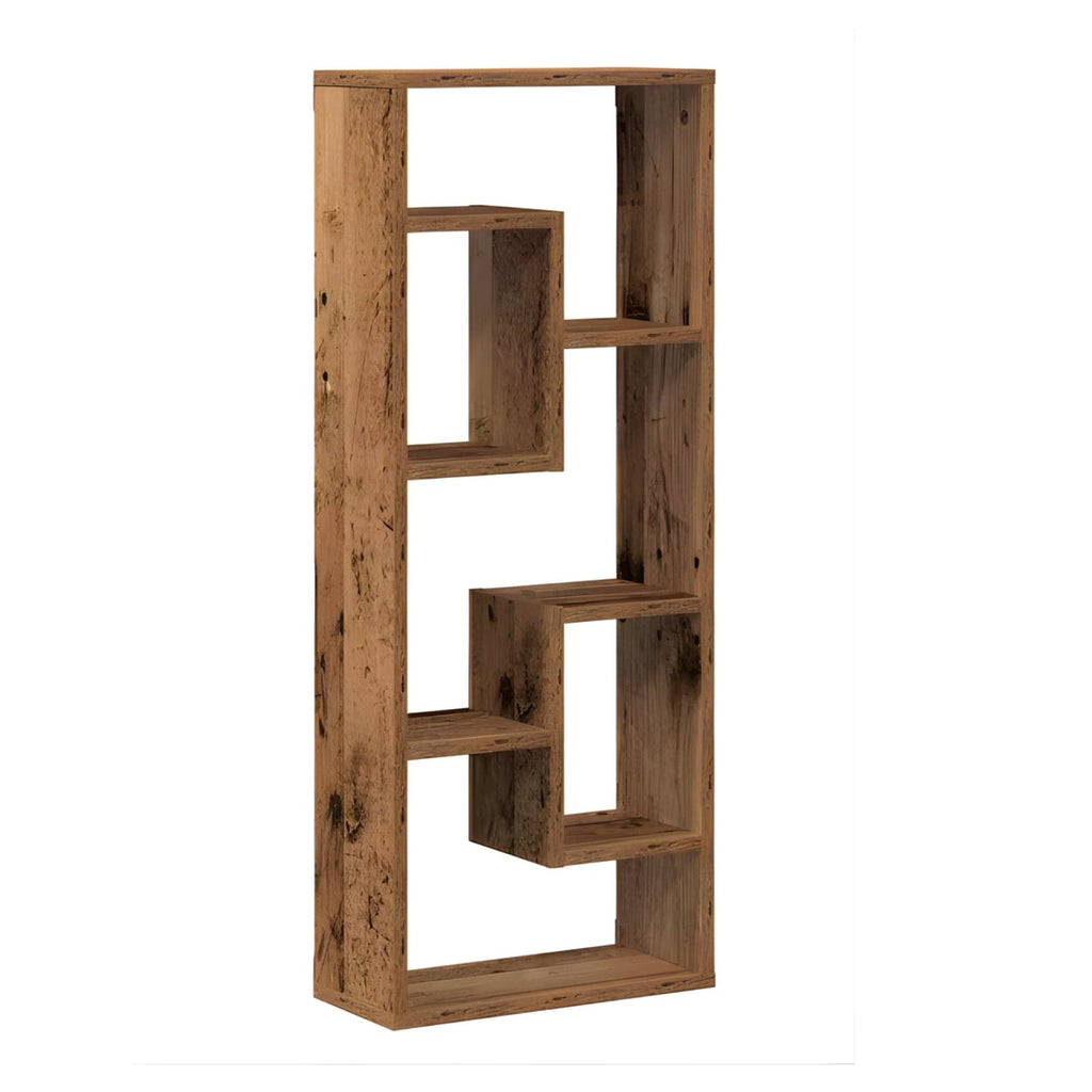 Étagère murale moderne en chêne noir