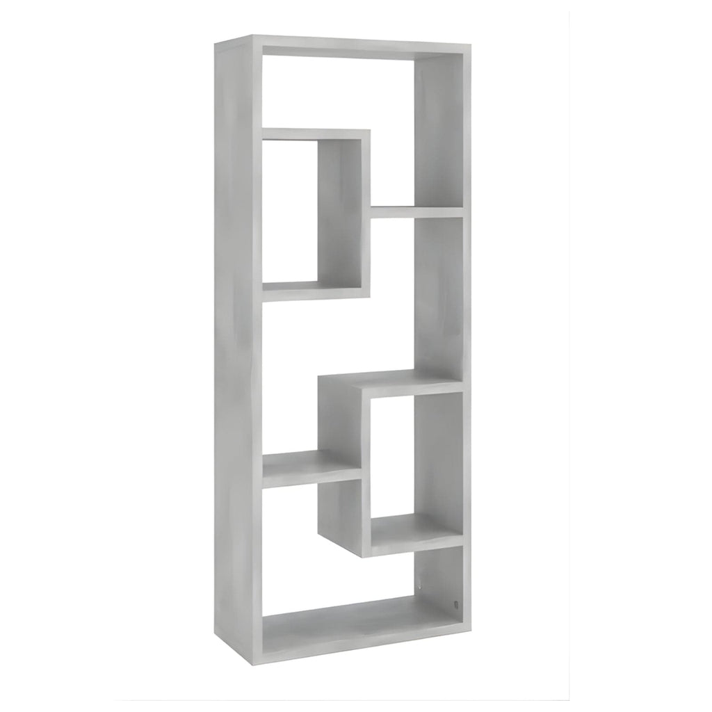 Étagère murale moderne en chêne noir