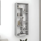 Étagère murale moderne en chêne noir