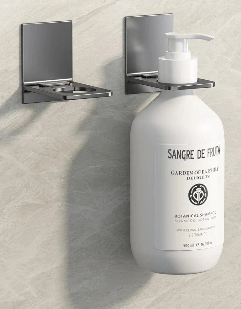 Étagère murale porte-bouteille en alu