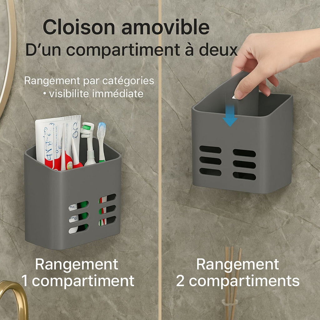 Étagère murale pot de rangement