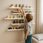 Étagère murale pour figurines