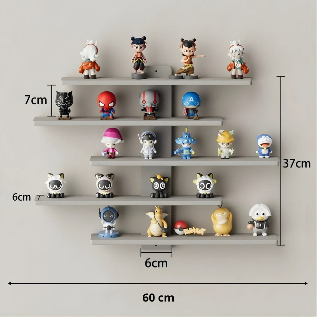 Étagère murale pour figurines