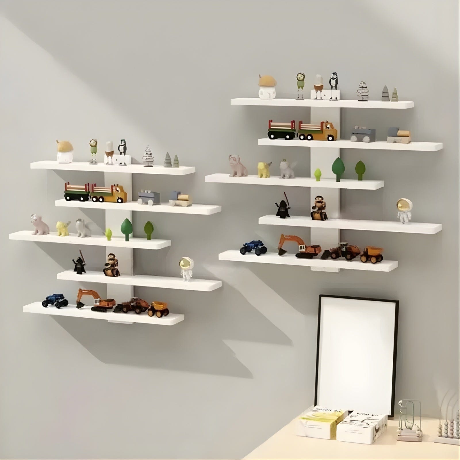 Étagère murale pour figurines