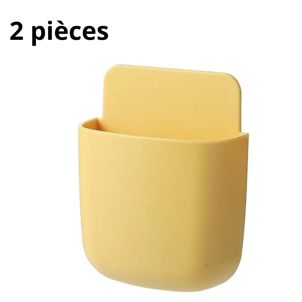 Étagère murale rangement télécommande 2 pièces