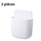 Étagère murale rangement télécommande 2 pièces