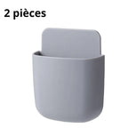 Étagère murale rangement télécommande 2 pièces