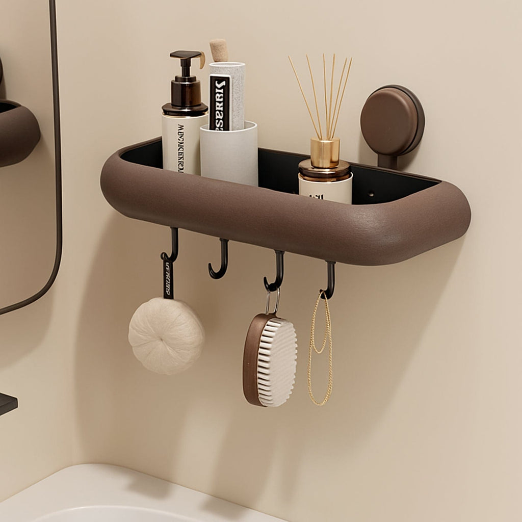 Étagère murale salle de bain chic