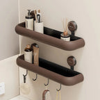 Étagère murale salle de bain chic