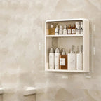 Étagère murale salle de bain rangement soins & douche