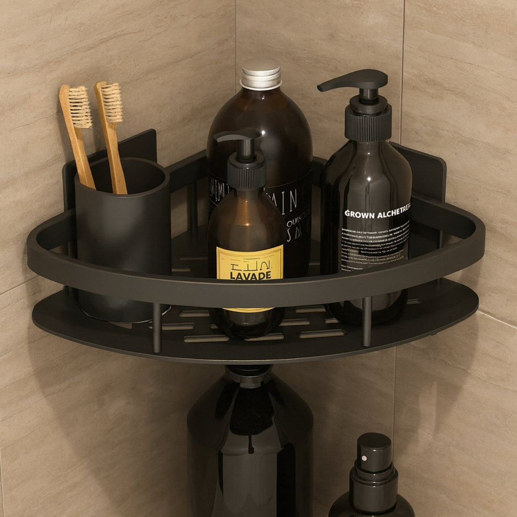 Étagère murale salle de bain sans percer