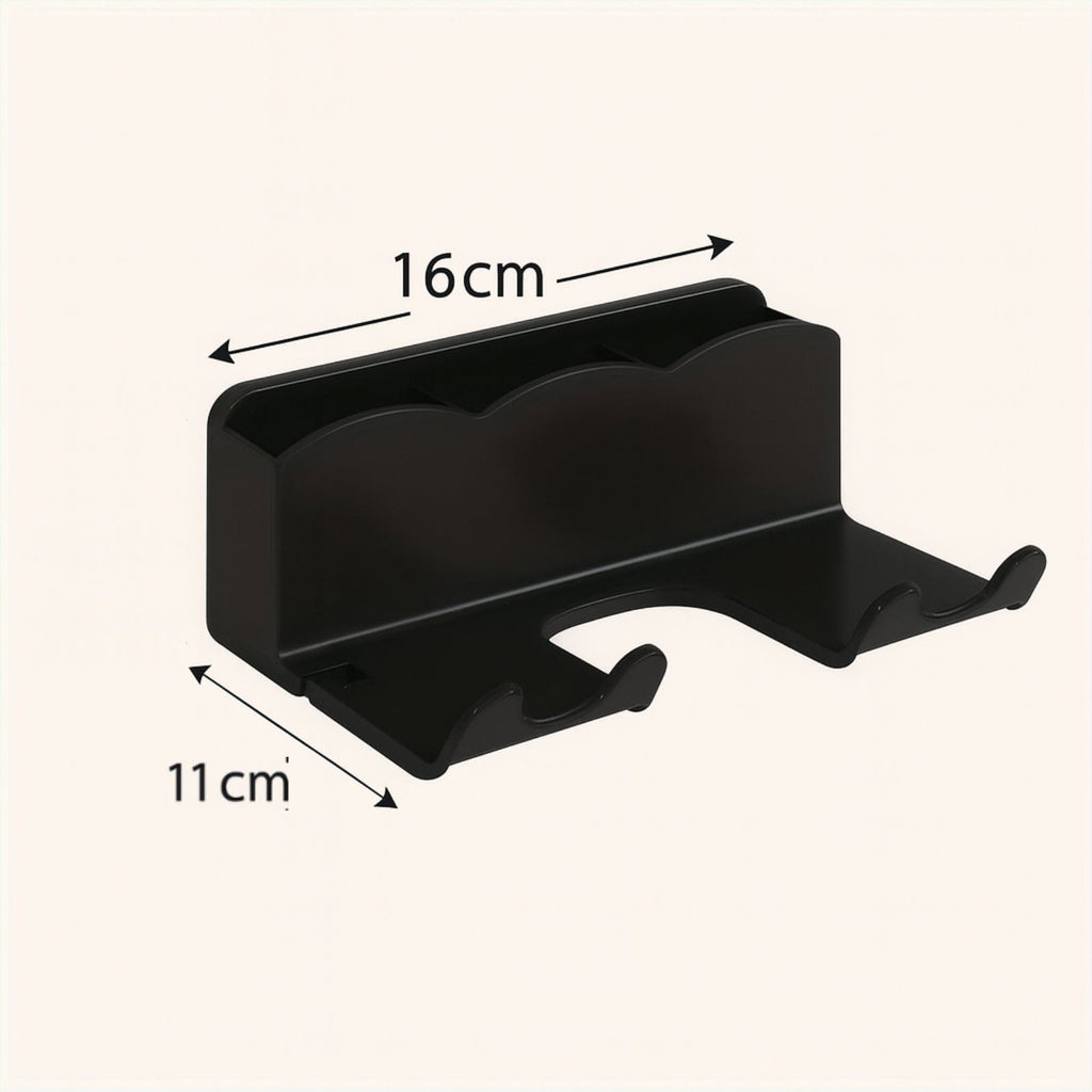 Étagère murale sèche-cheveux