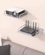 Étagère murale TV sans perçage