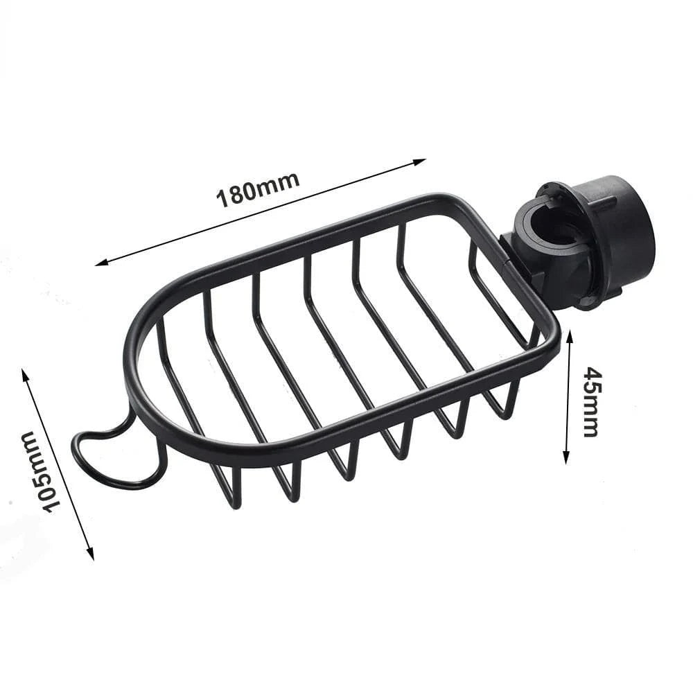Étagère pour robinet d’évier réglable