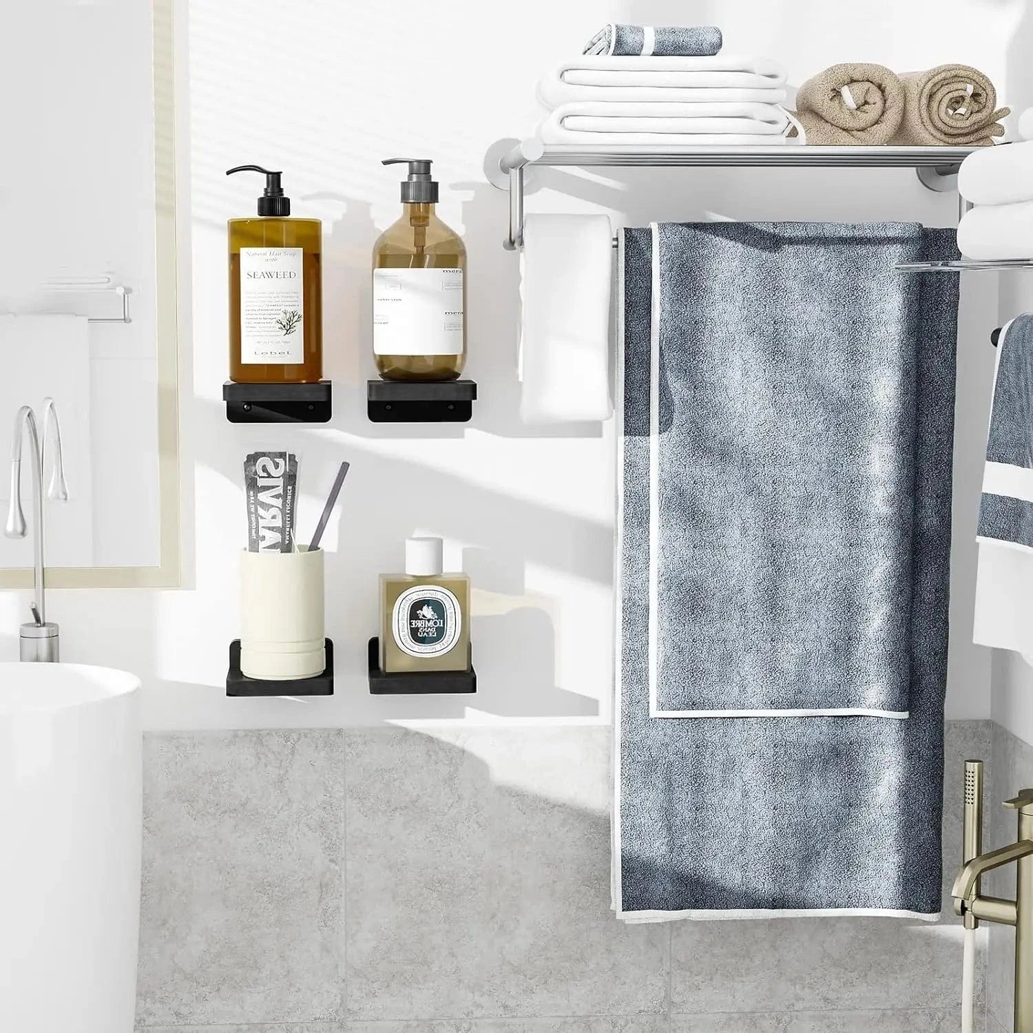 Petites étagères murales bois