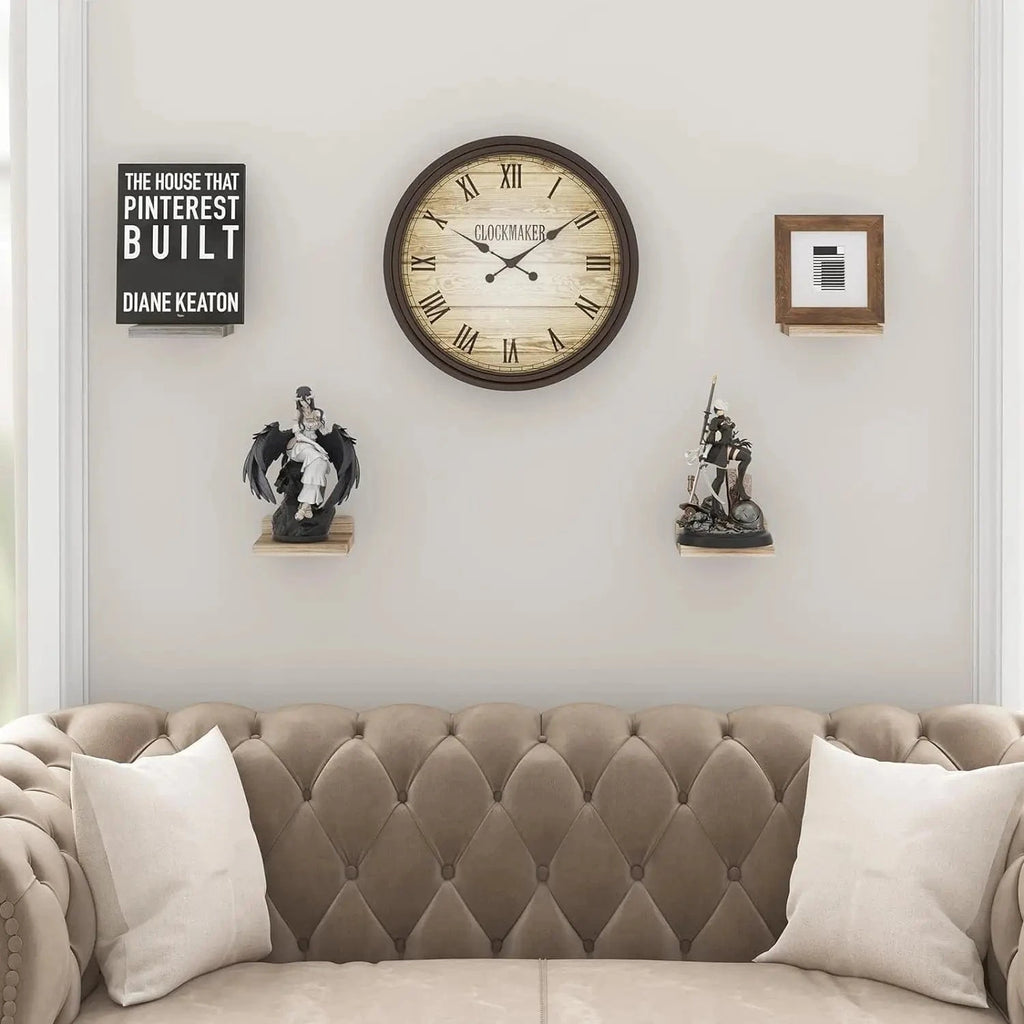 Petites étagères murales bois