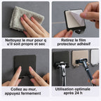 Porte-rasoir en aluminium